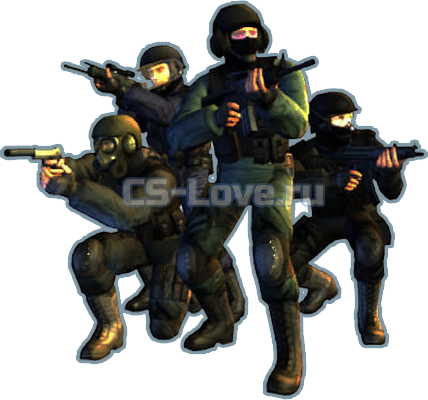 The Counter-Terrorist team in CS 1.6