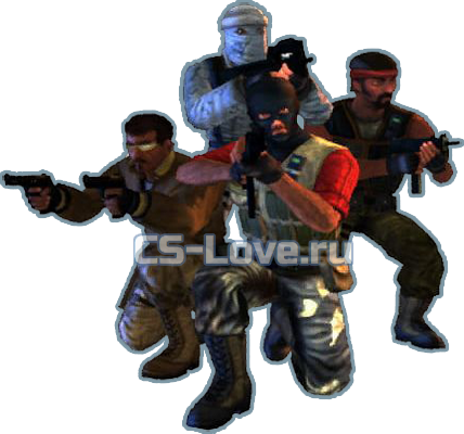 The Terrorist team in CS 1.6.